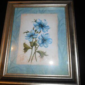 Floral picture for wall decor